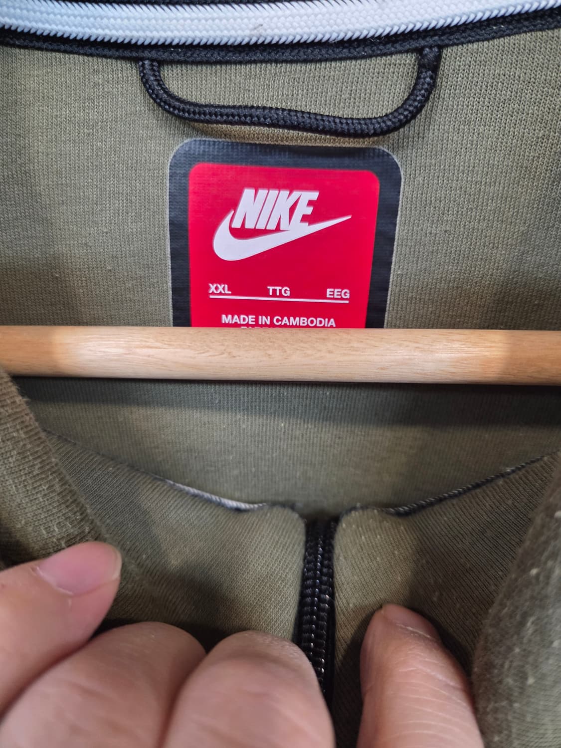 나이키 테크플리스 윈드러너 후드집업 xxl 상품이미지3