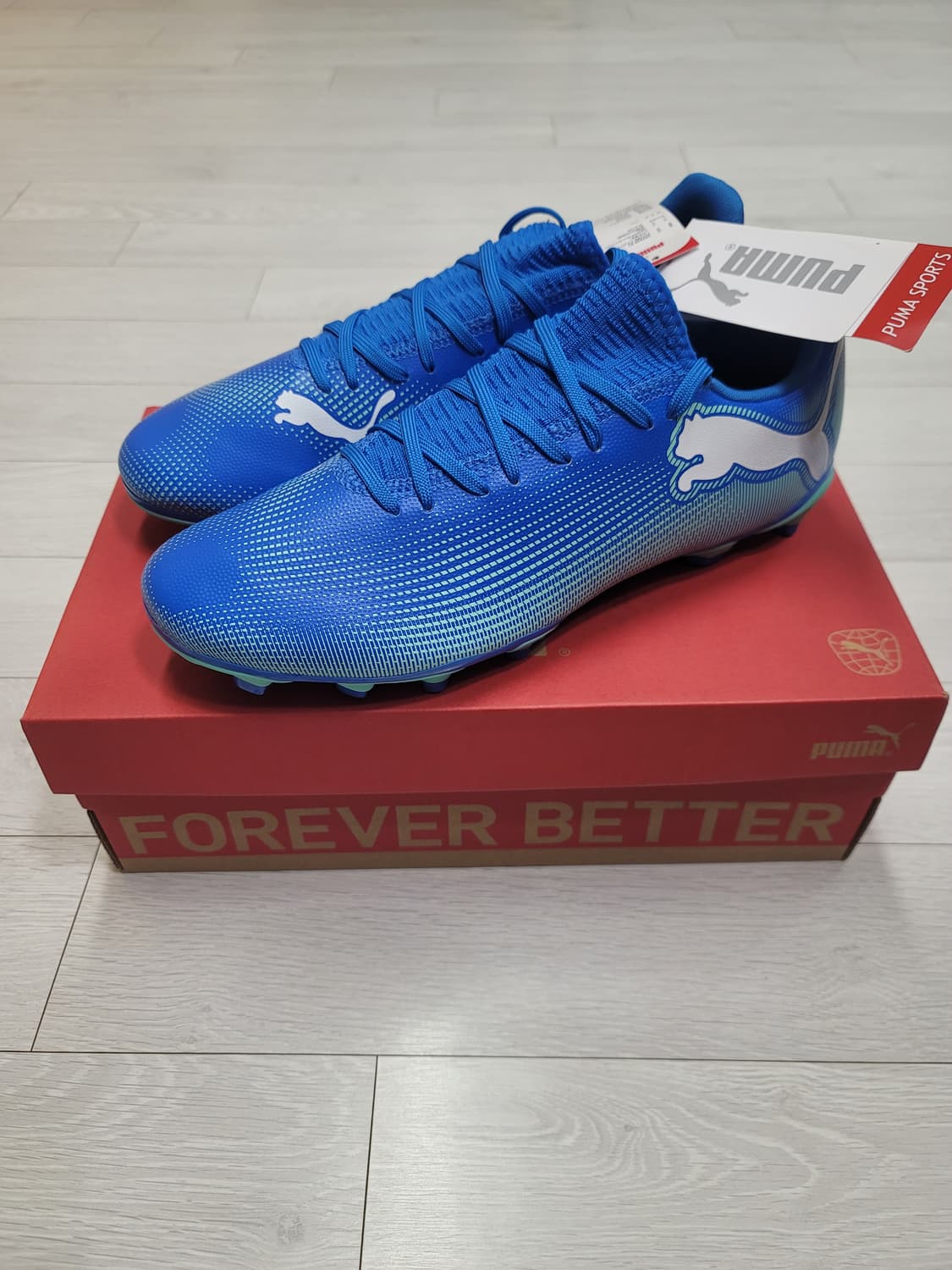 (270)푸마 축구화 퓨처 7 플레이 FG/AG[대전 직거래도 가능] 상품이미지4