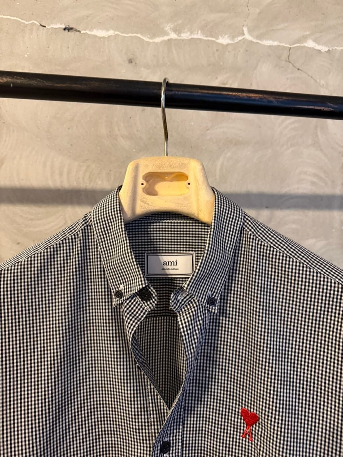 ami 아미 버튼다운 셔츠 슬림100 상품이미지3