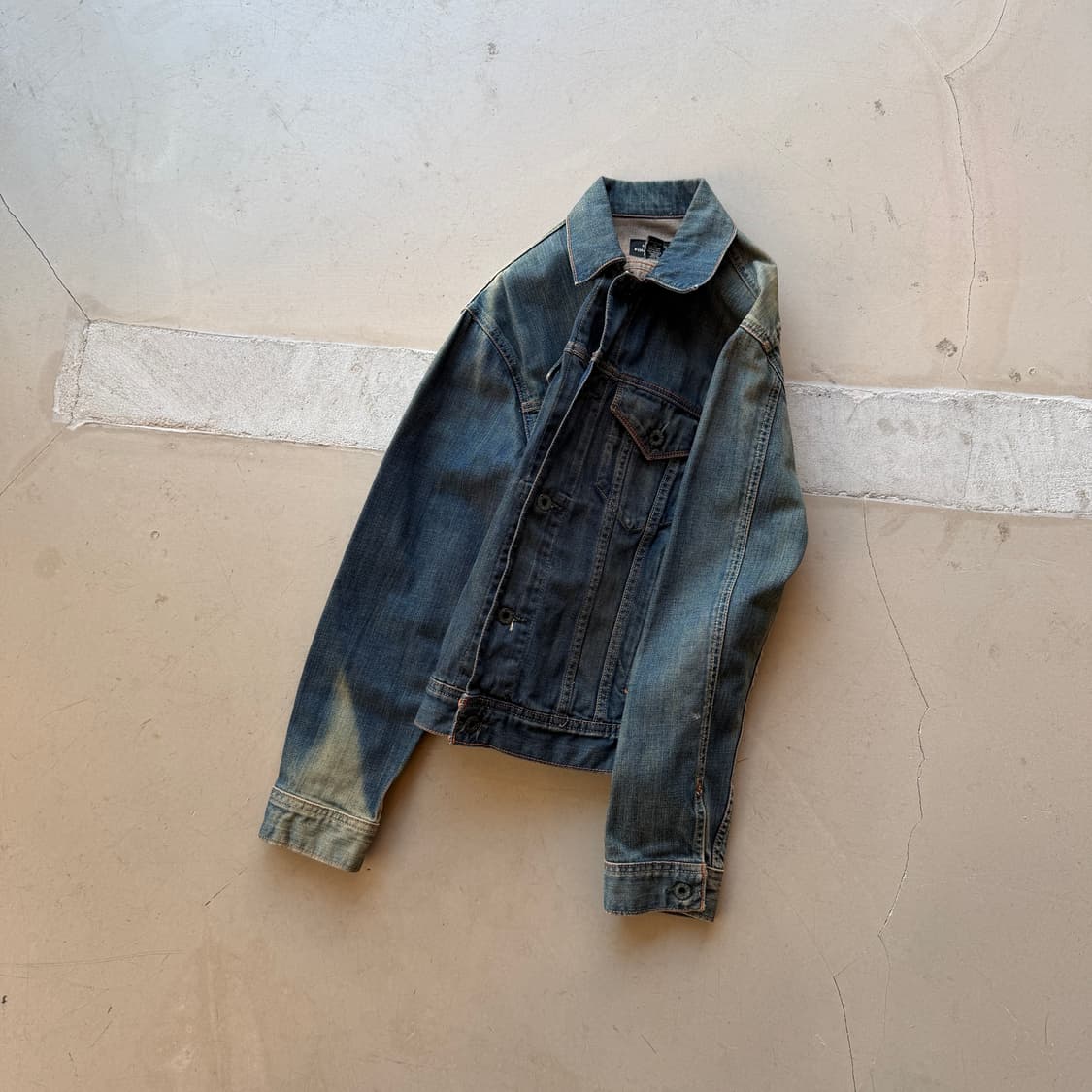 폴로 진스 페이드 웨스턴 데님 자켓 상품이미지1