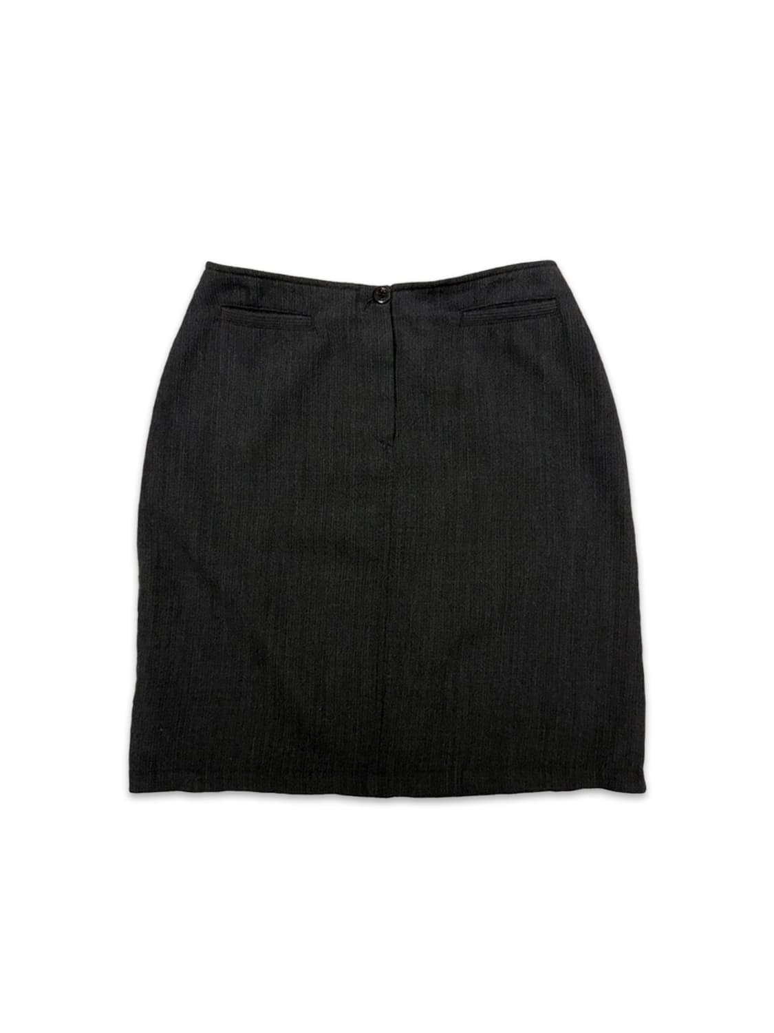 빈티지 Armani Jeans 블랙 미디 스커트 상품이미지1