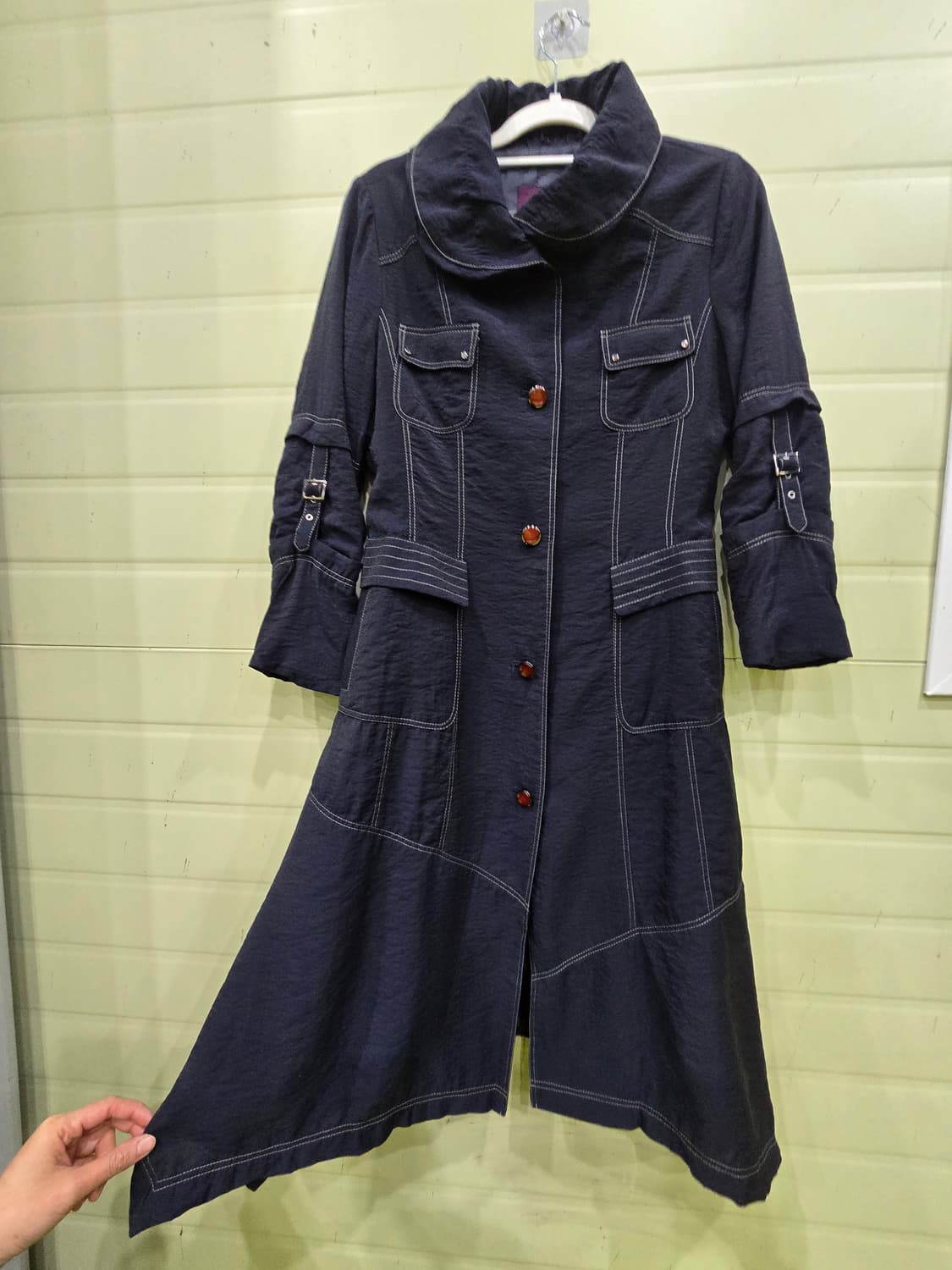 JUBIDE 네이비 롱 원피스 상품이미지10