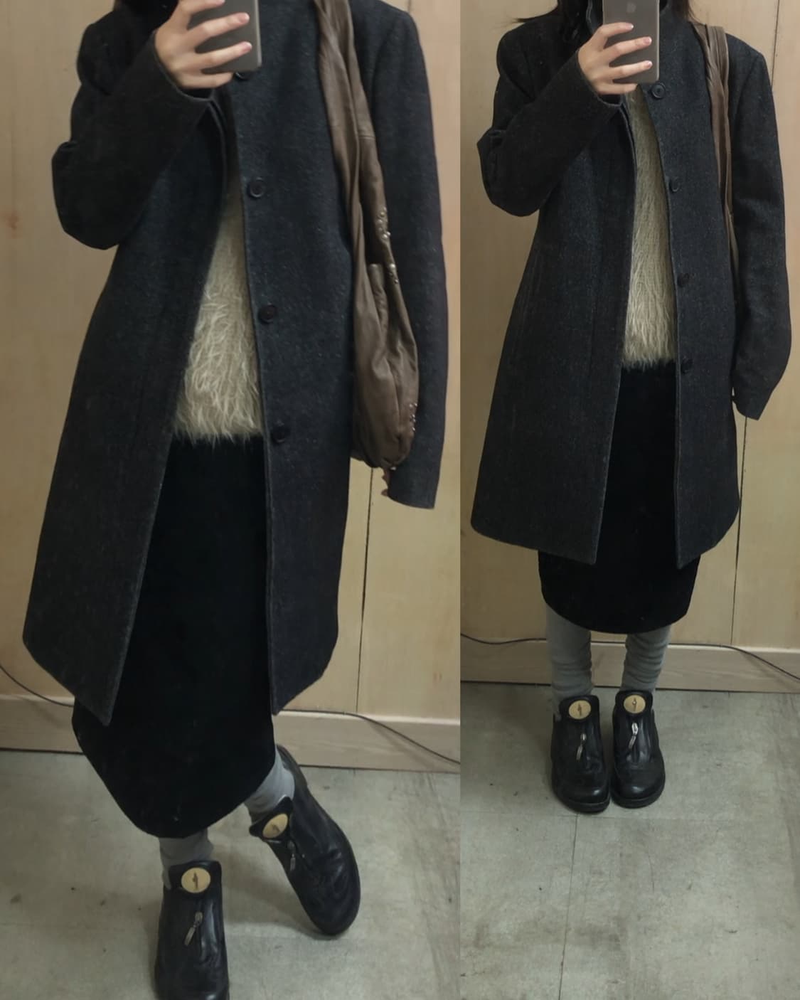 수입빈티지 미디 스커트 상품이미지6