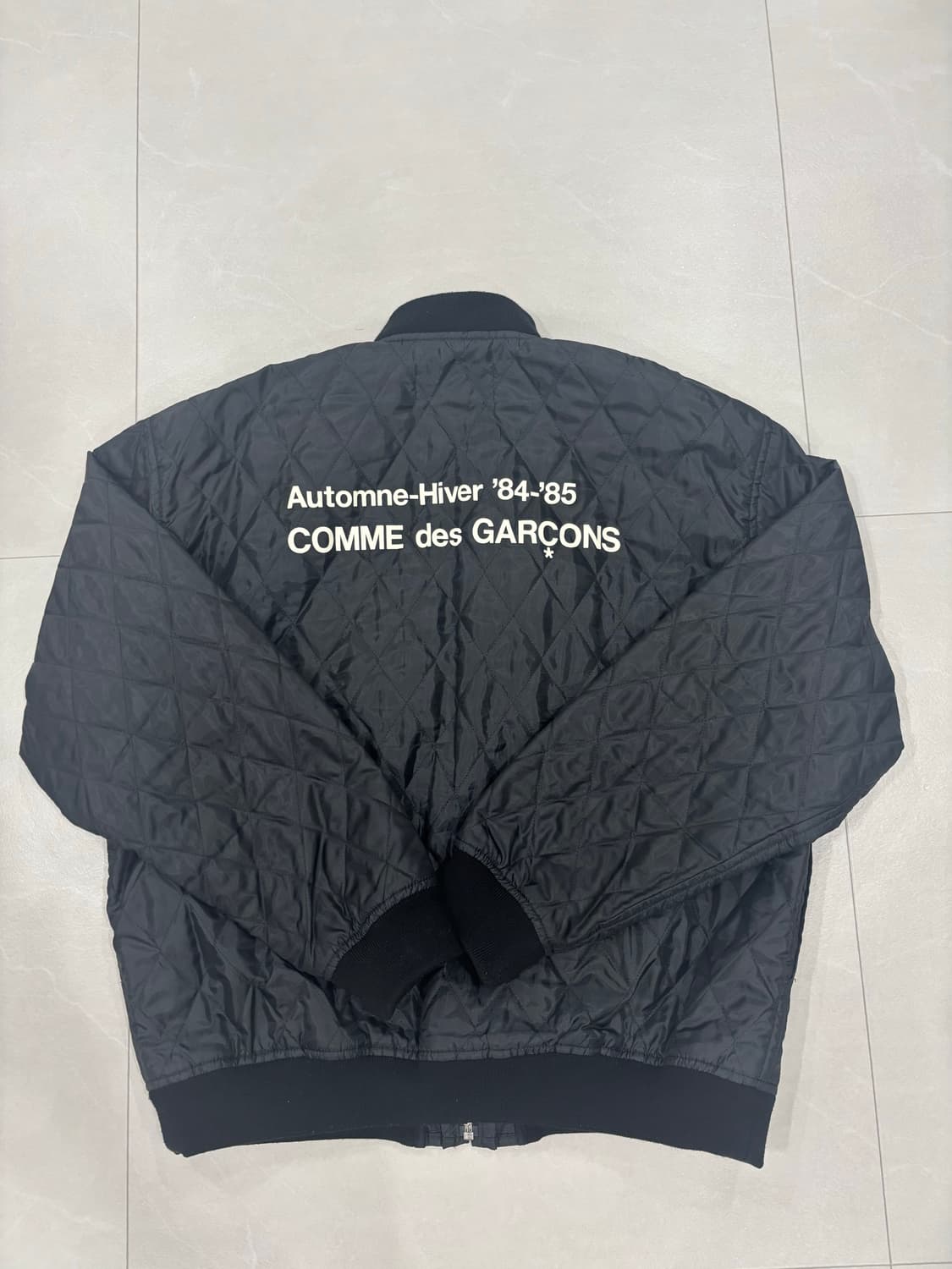 [XL] 꼼데가르송 CDG 퀼티드 스태프 블루종 상품이미지2