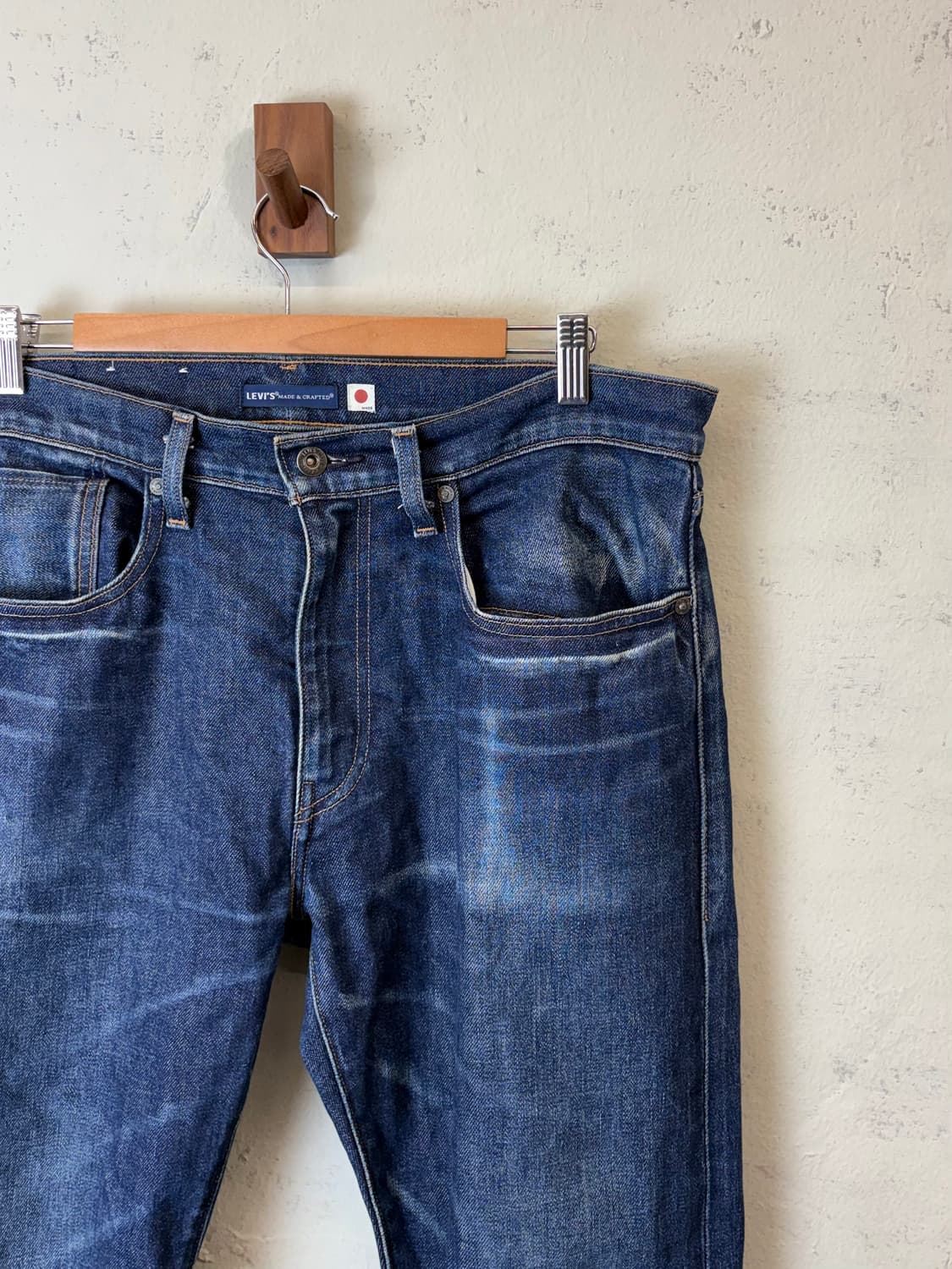 리바이스 빅E 제팬 메이드 502 셀비지 데님 팬츠 상품이미지3