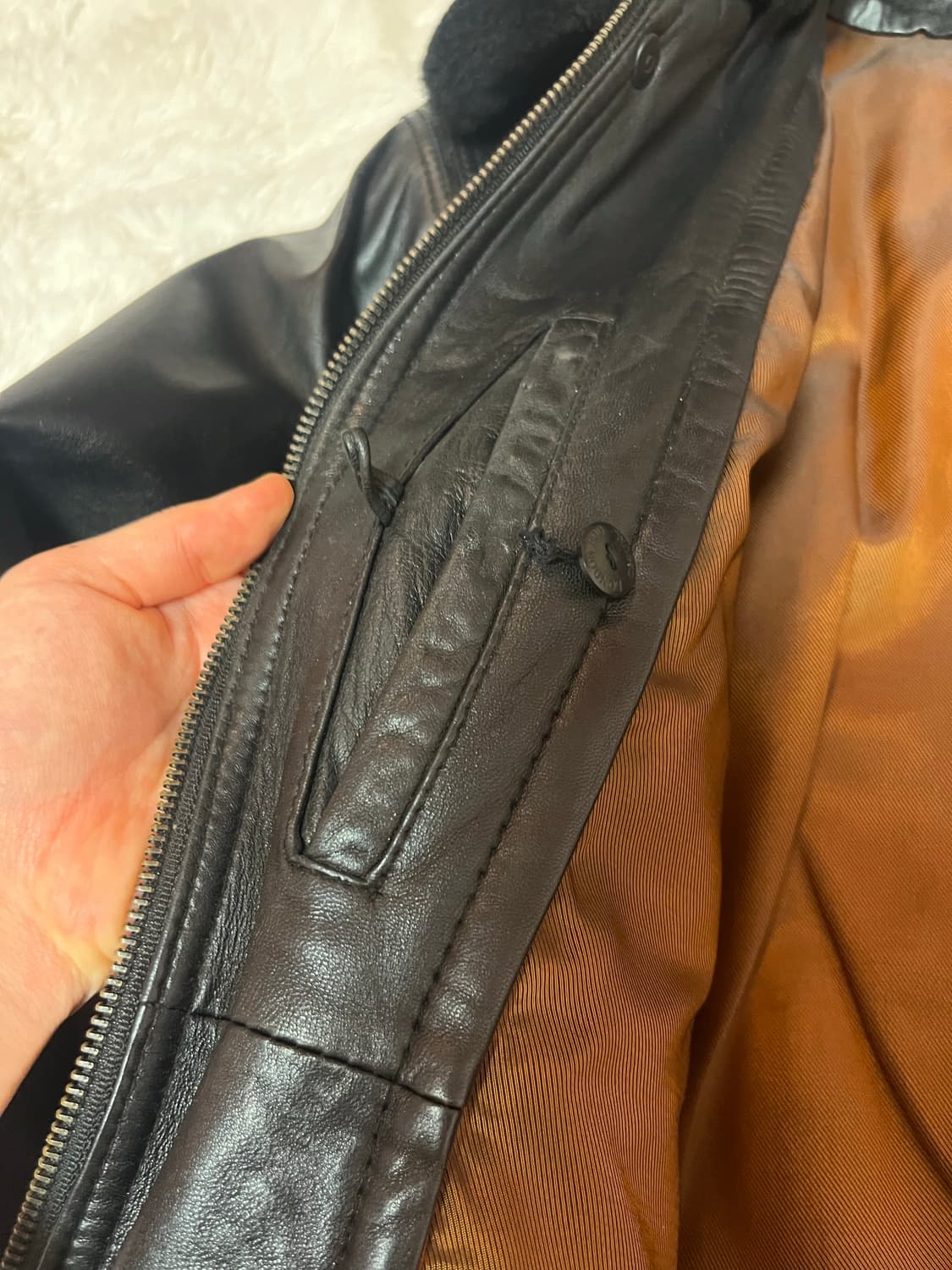 런던포그 레더 블루종 상품이미지7