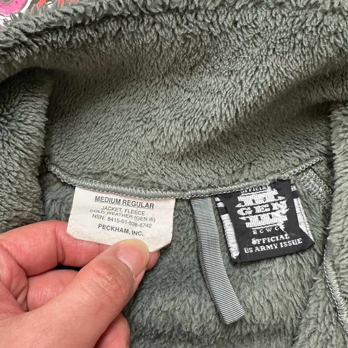 미군 폴라텍 후리스 자켓 M-R 상품이미지6
