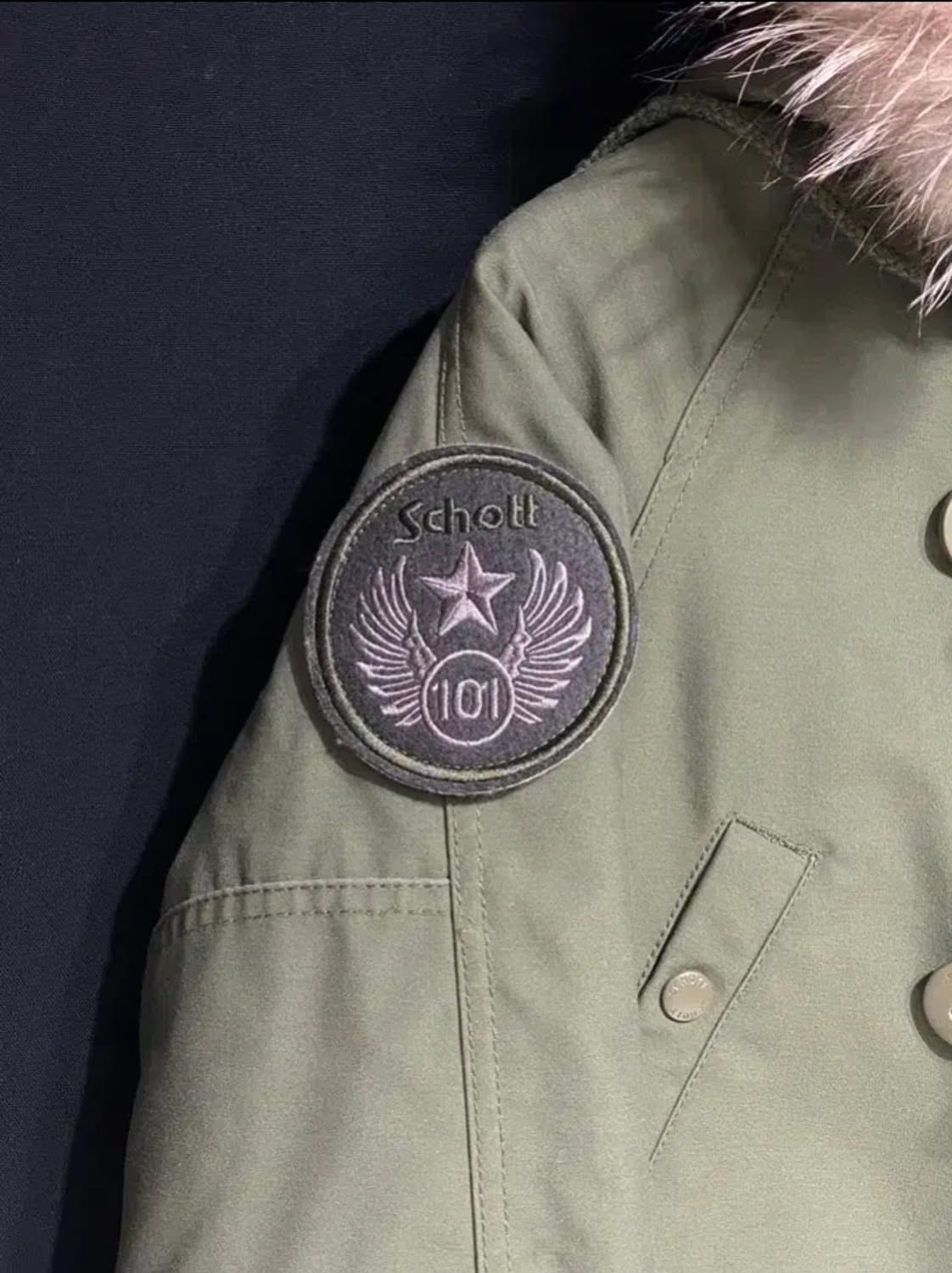 Schott 코튼 n-3b 파카 상품이미지9