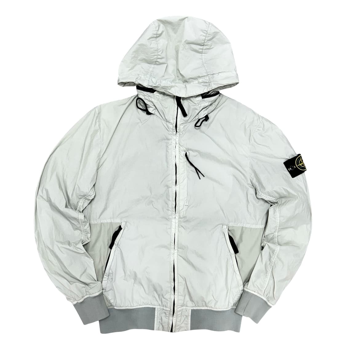 스톤아일랜드 가먼트다이 크링클랩스 후드자켓(M) 상품이미지1