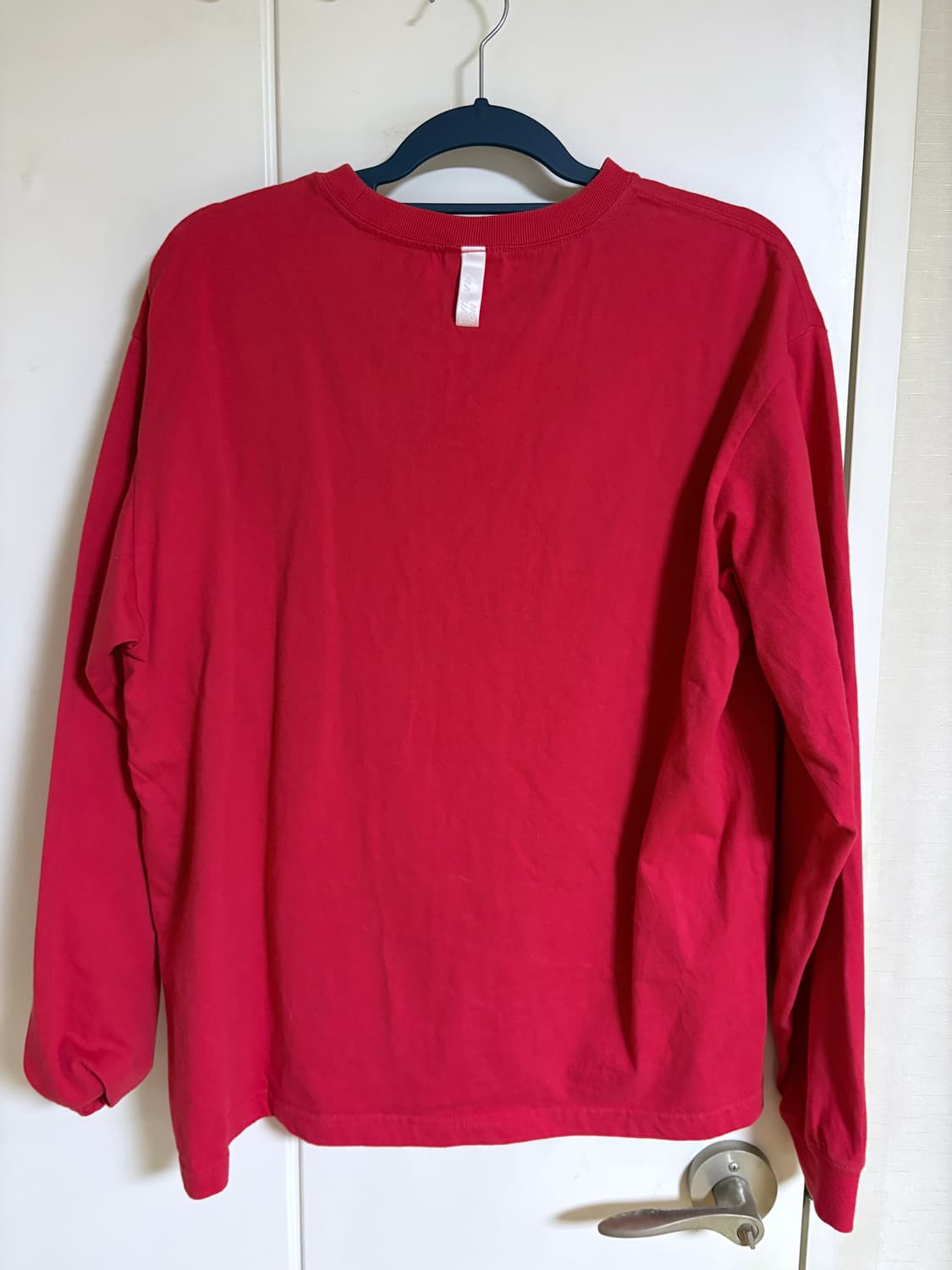 노매뉴얼 레드 롱슬리브 상품이미지2