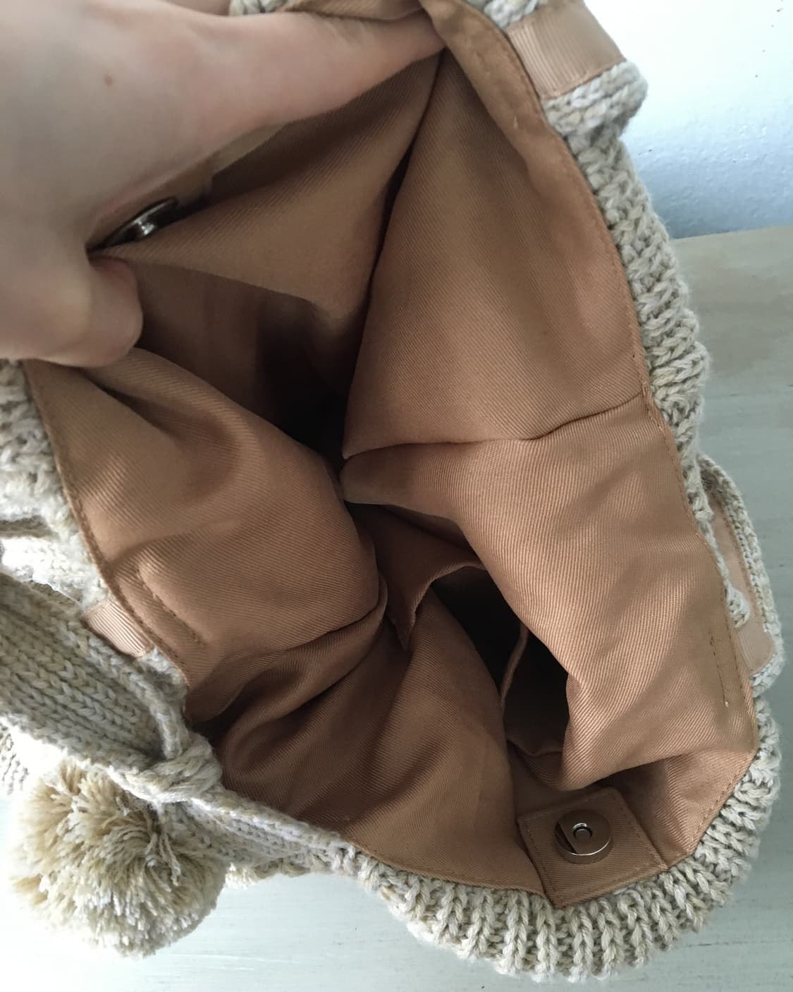  pom pom knit shoulder bag 상품이미지2