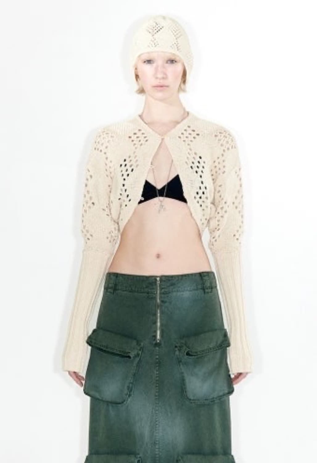 오픈와이와이 아가일 가디건 상품이미지1