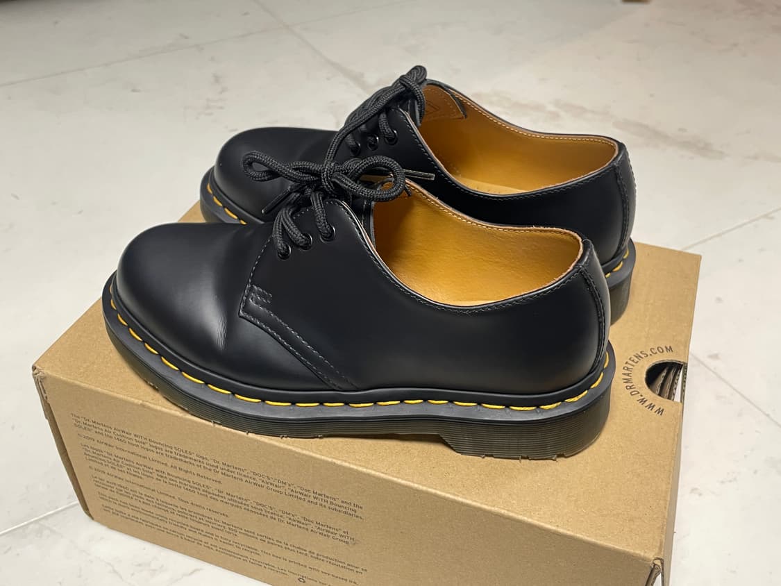 닥터마틴 1461 스무스 블랙 uk3(220) 상품이미지2