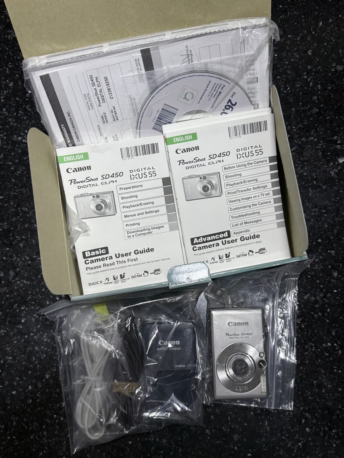캐논 IXUS 익서스55 북미판 (파워샷450) 상품이미지3