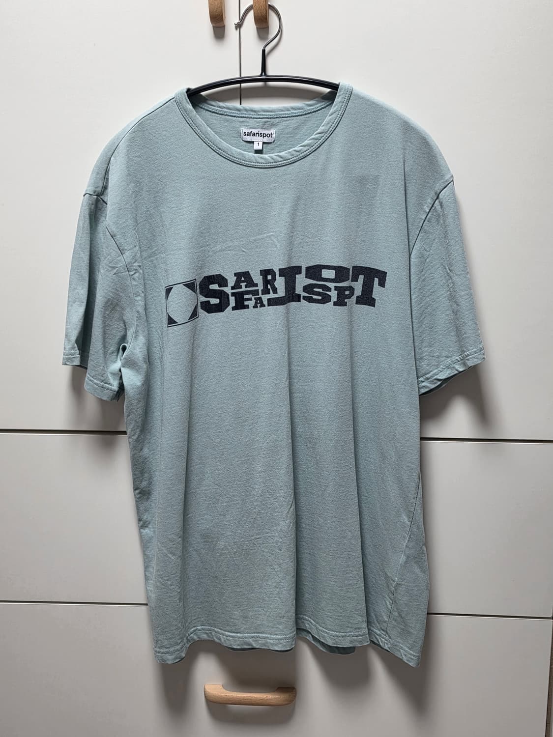 safarispot 사파리스팟 티셔츠 라이트블루 1 상품이미지3