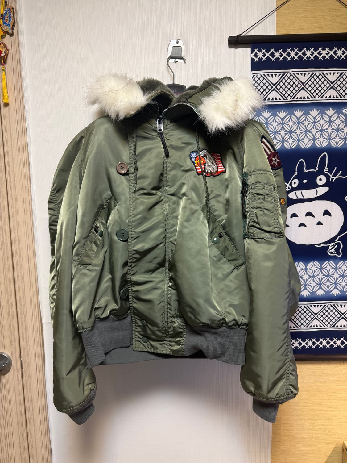 알파인더스트리(ALPHA INDUSTRIES)/n2b 자켓(L) 상품이미지1