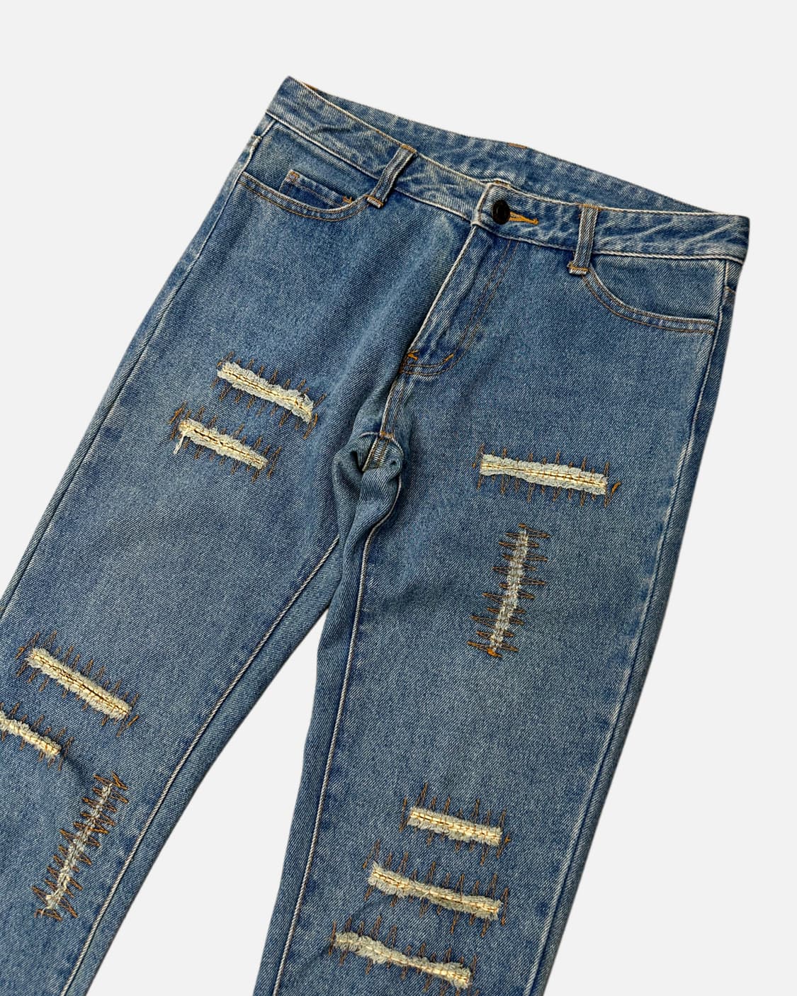 slash stitch boots-cut jean 상품이미지3