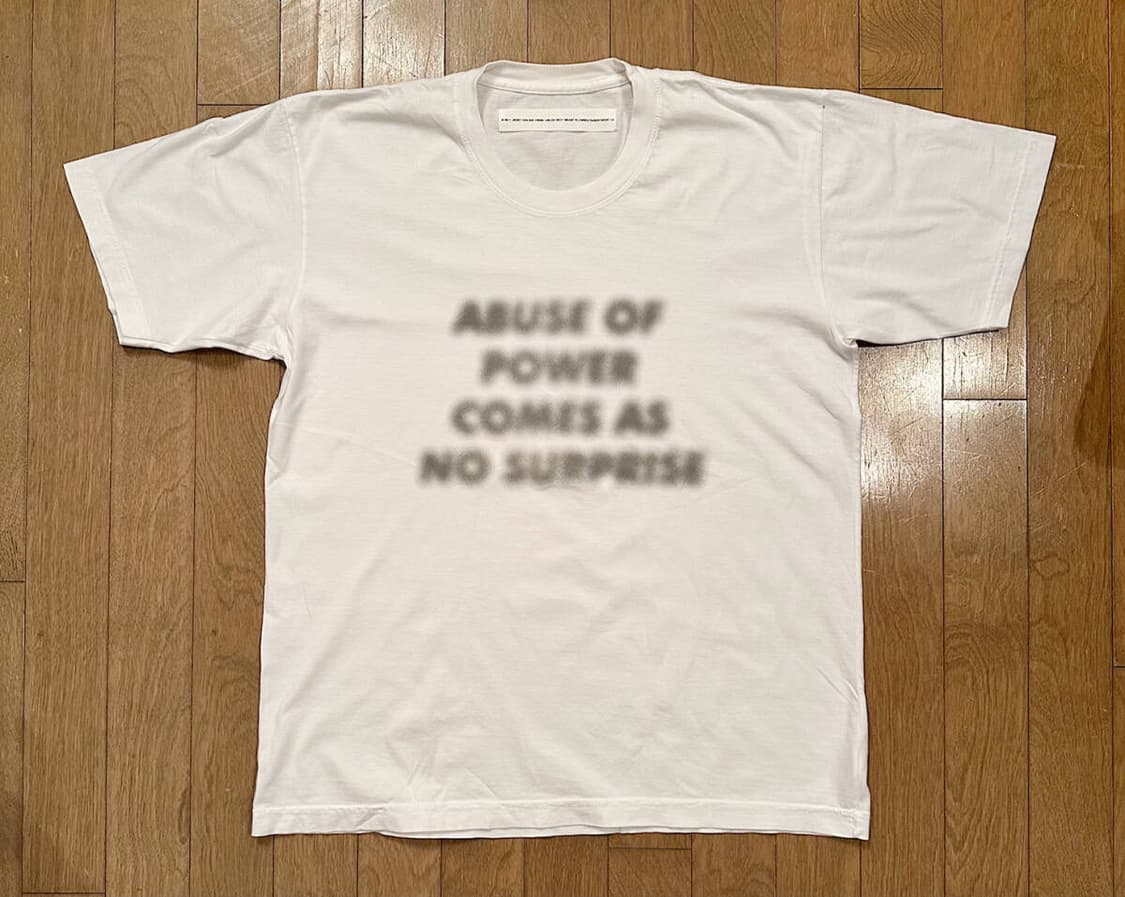 jenny holzer VIRGIL ABLOH 티셔츠 팝니다 상품이미지1