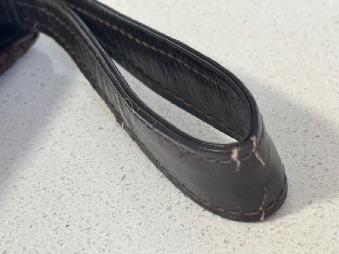 70s 구찌 빈티지 벨벳 GG 호스빗 클러치백 브라운 상품이미지8