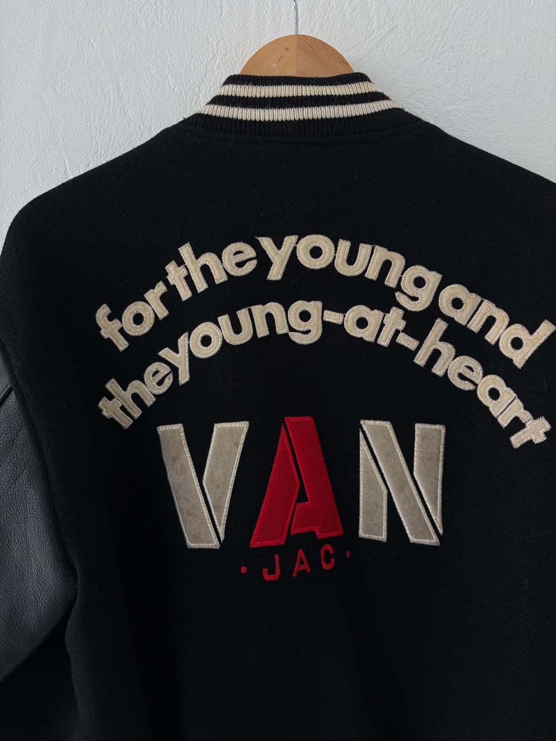 80's Van Jacket american football Letter 상품이미지9
