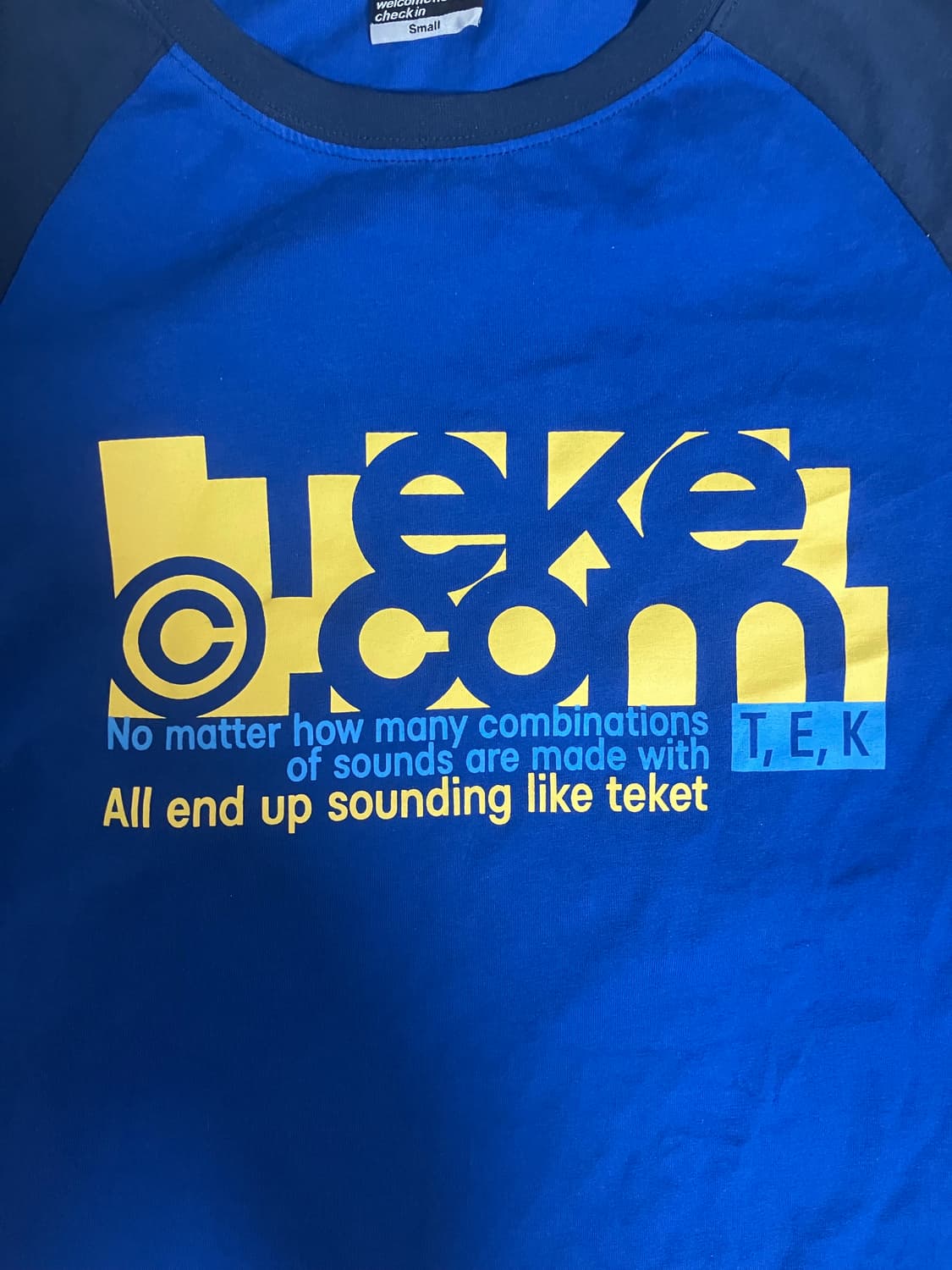 테켓 티셔츠(Folder L/S Tee Blue) 상품이미지5