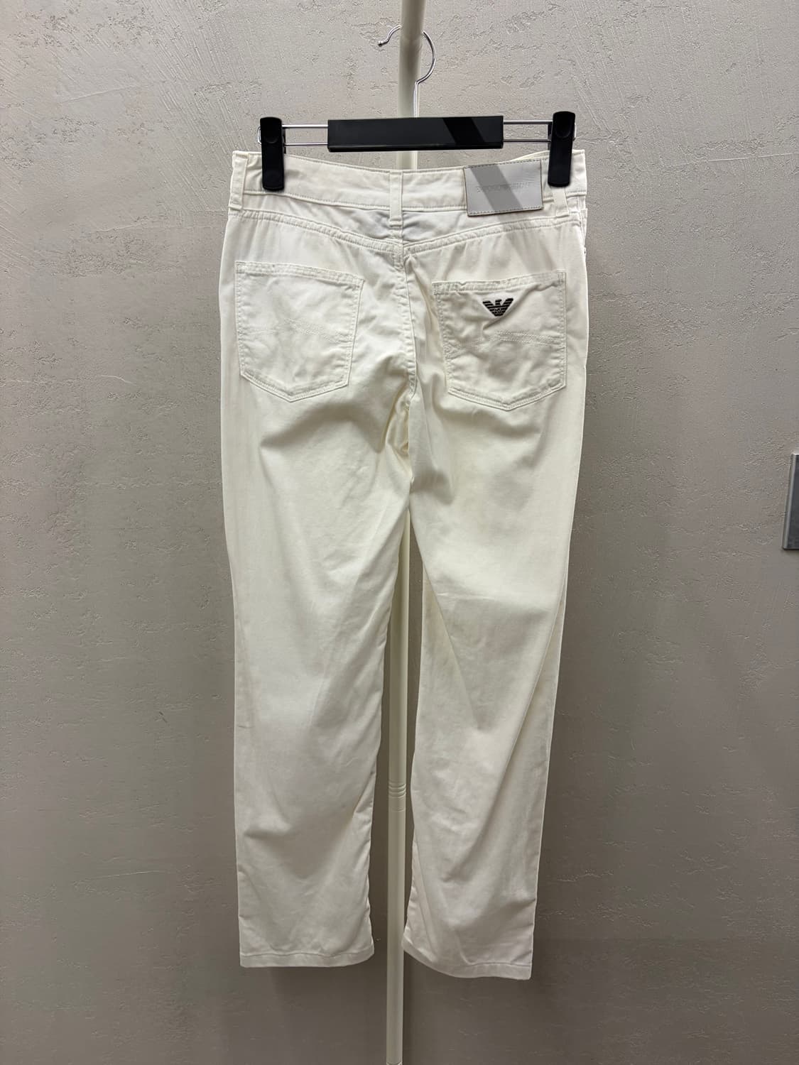 ARMANI 화이트 데님 청바지 XS 상품이미지7