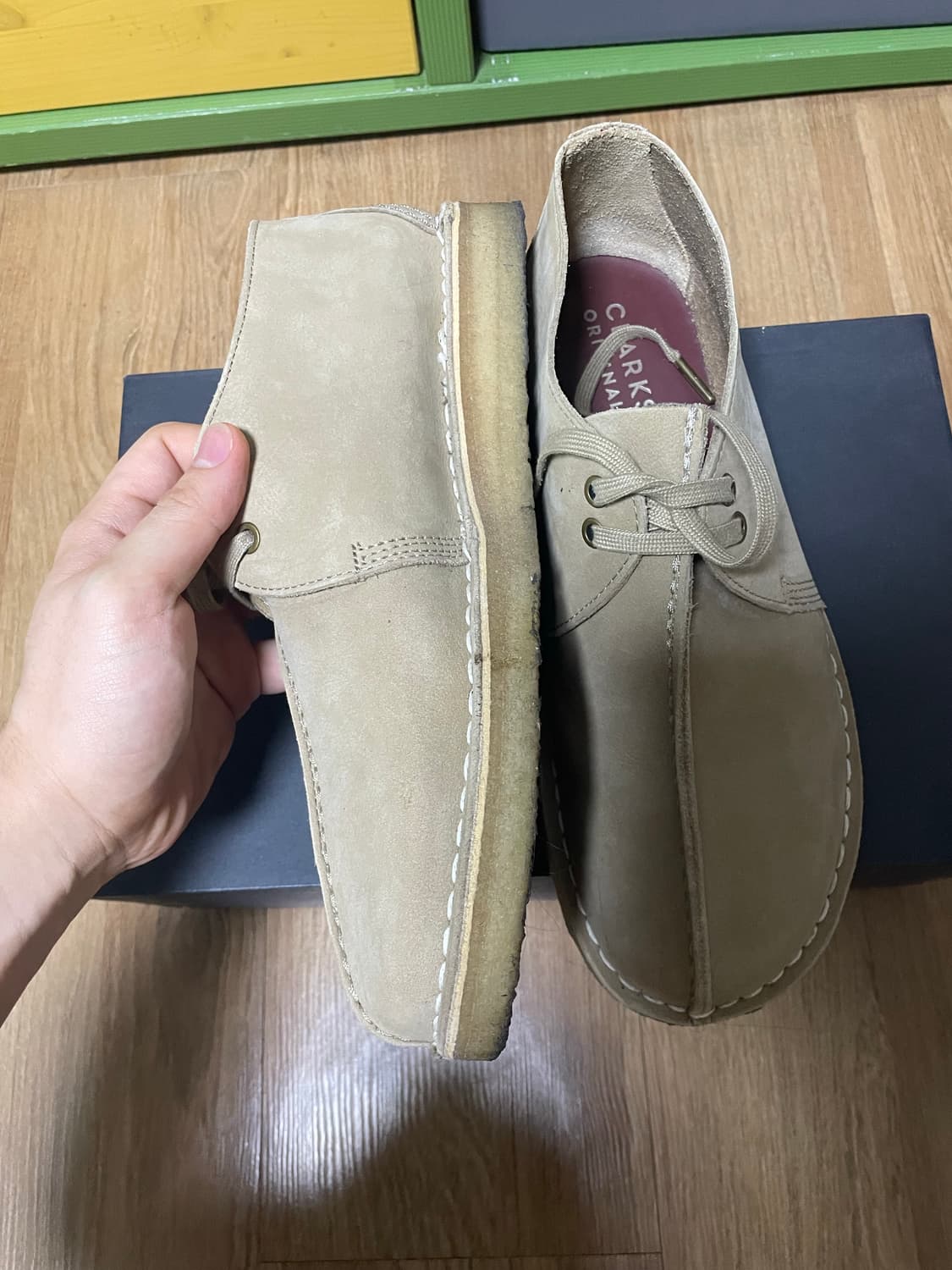 클락스 스웨이드 데저트 트랙 280 상품이미지3