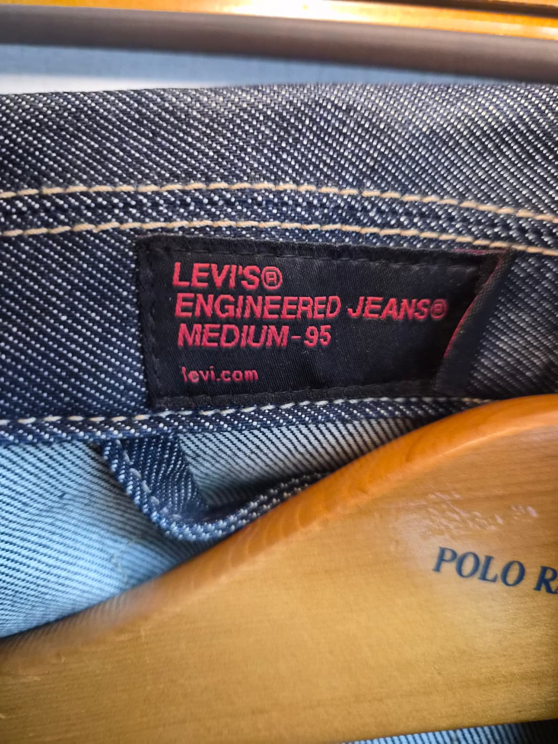 M/95) 리바이스 00's 엔지니어드진 데님자켓 팝니다 상품이미지3