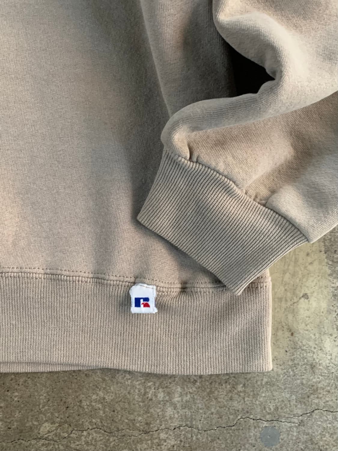 90s 러셀 애슬레틱 튜블러 스웻셔츠 샌드 상품이미지4