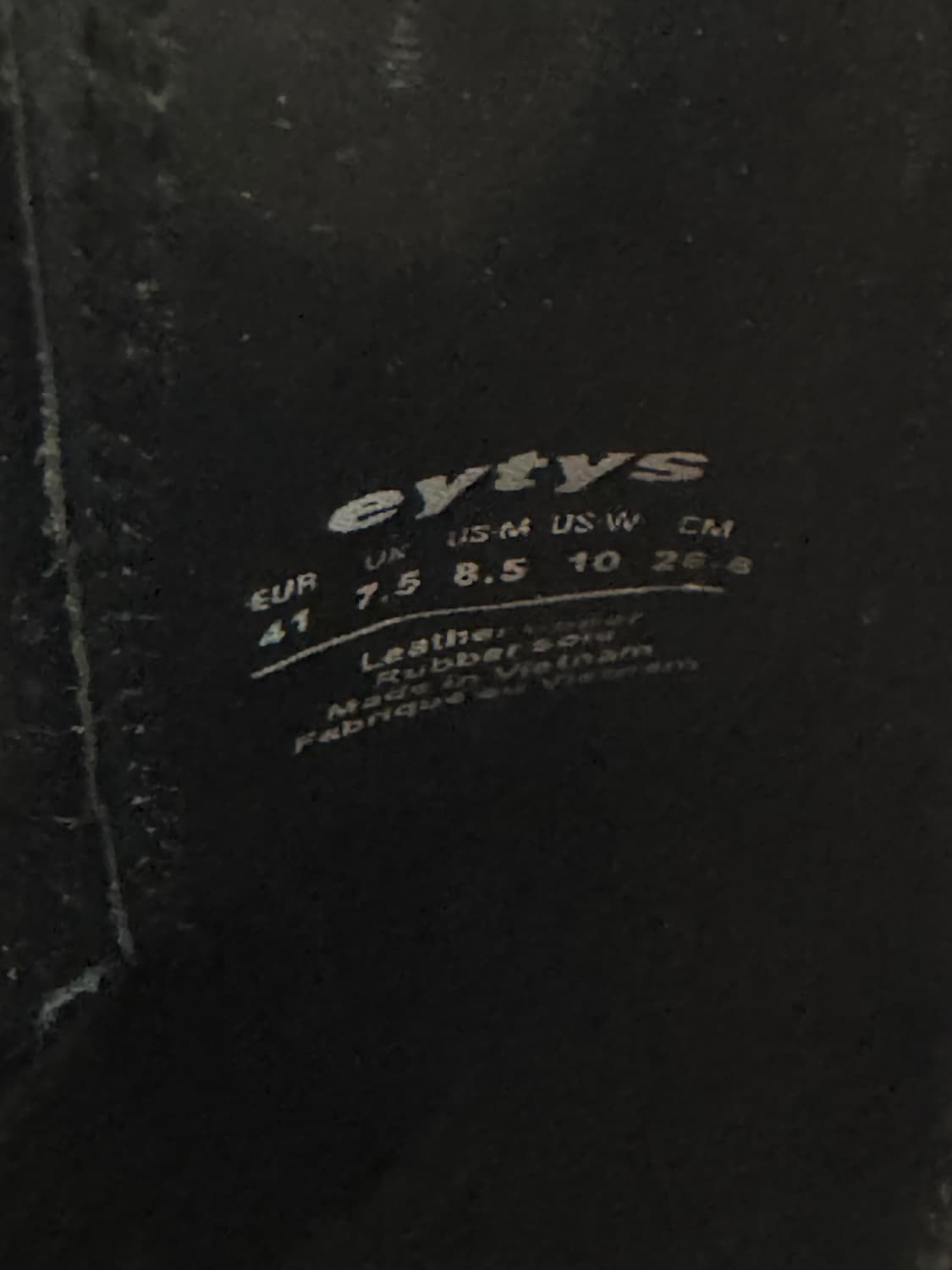 eytys leather boots rubber sole 상품이미지10