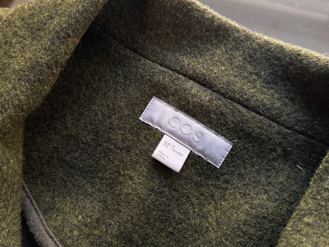 COS 코스 펠트울 블루종 100 상품이미지8