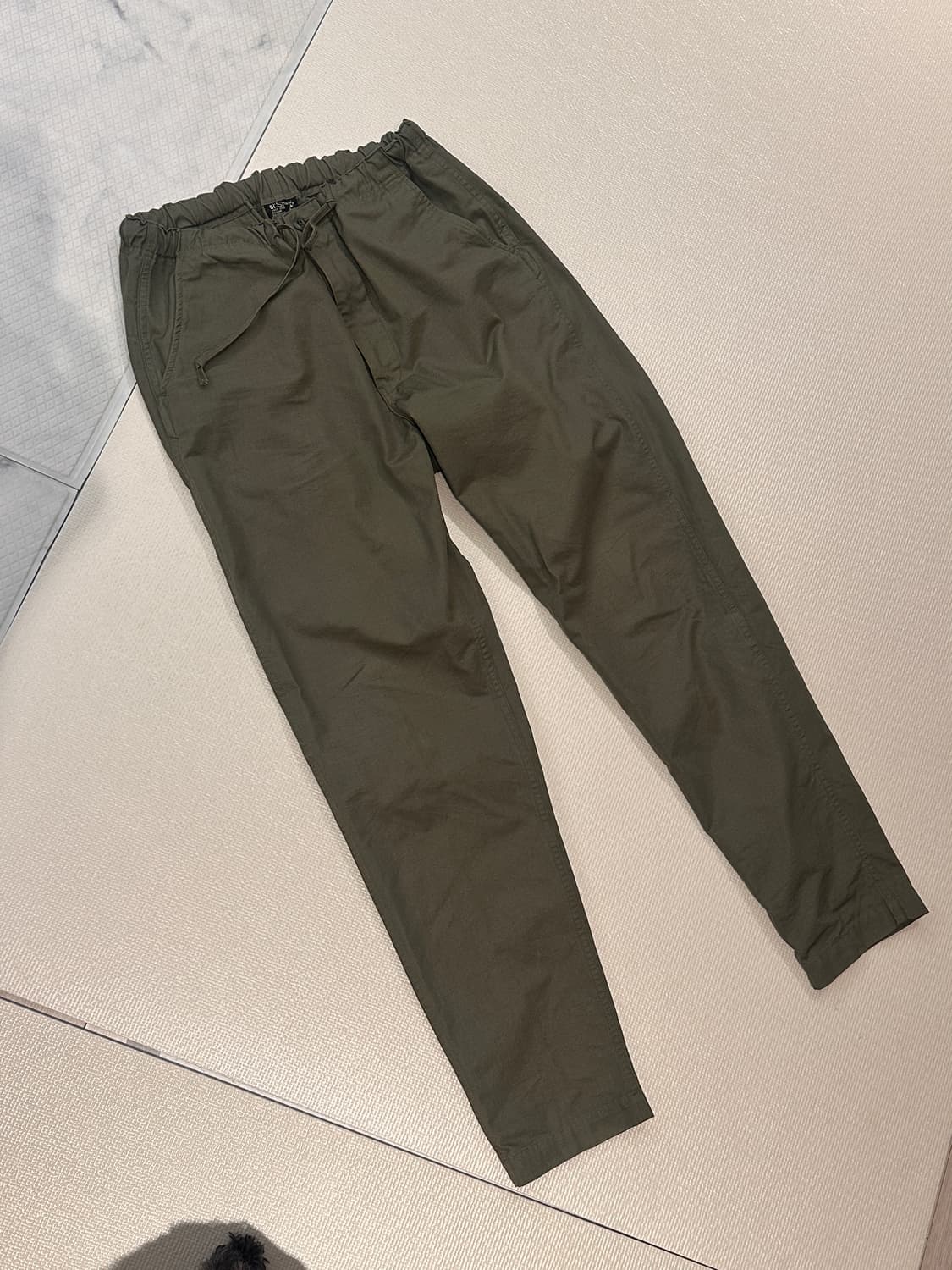 Orslow 오어슬로우 카키 면바지 상품이미지8