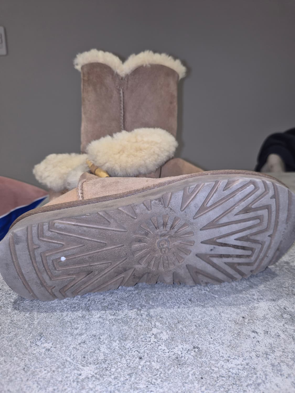 UGG 어그 부츠 EU38 브라운 상품이미지4