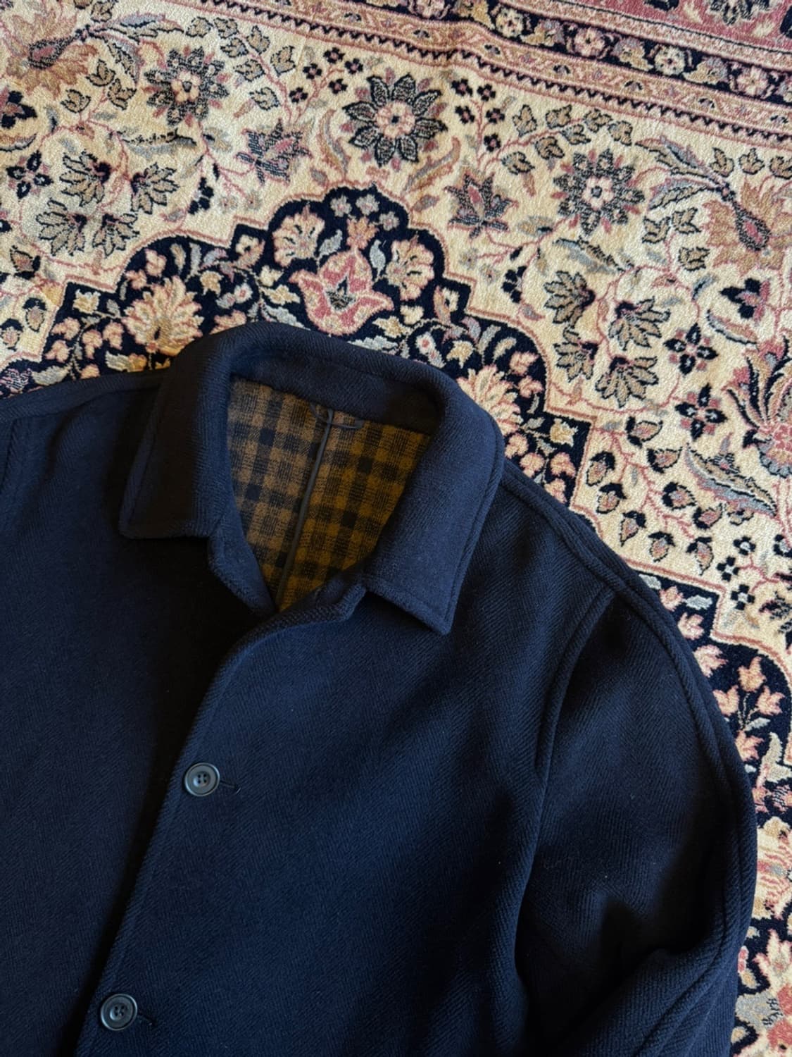 던힐 울 코트 100 상품이미지4