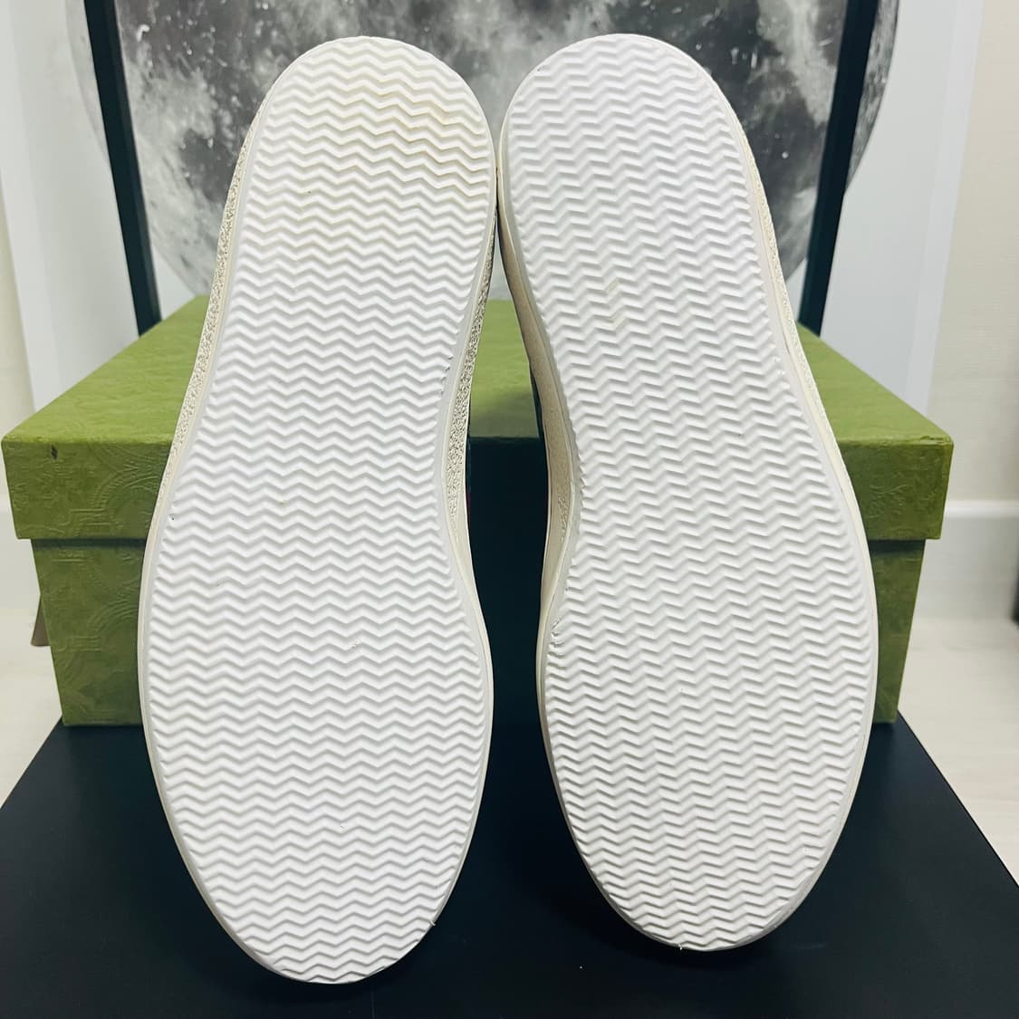 정품 8.5) 구찌 슈프림 꿀벌 금장 스니커즈 275~280 상품이미지5