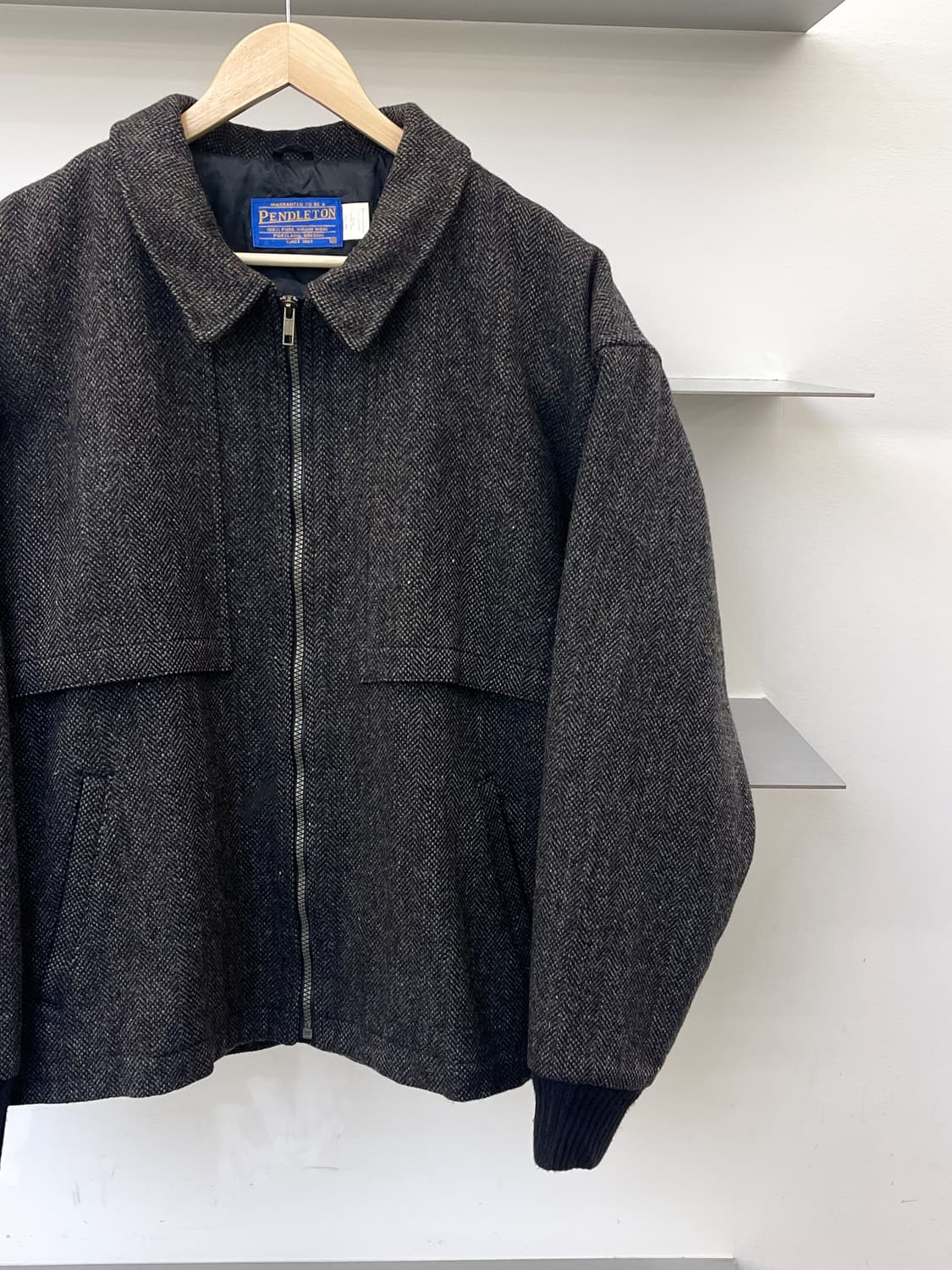 펜들턴 90s 해링본 울 자켓 상품이미지2