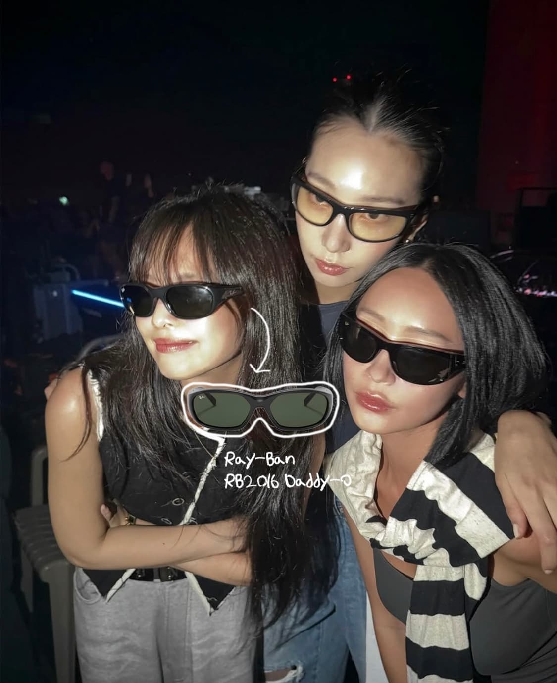 레이밴 대디오 Rayban Daddy O 제니 애착 선글라스 새상품 상품이미지2