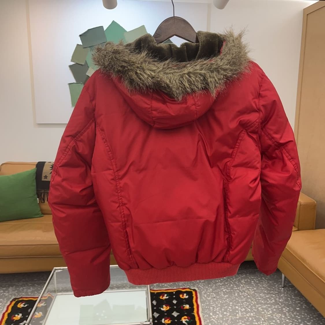 폴로 랄프로렌 올드스쿨 90's 다운 퍼 숏 패딩 L C06665 상품이미지4