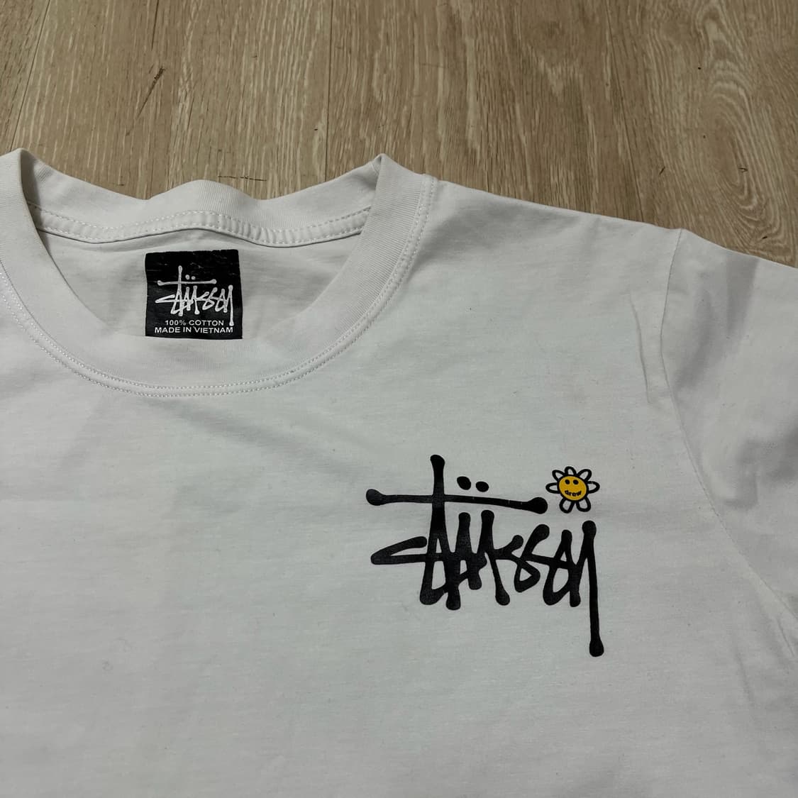 스투시 스탁 빅로고 반팔티 S/90  상품이미지3