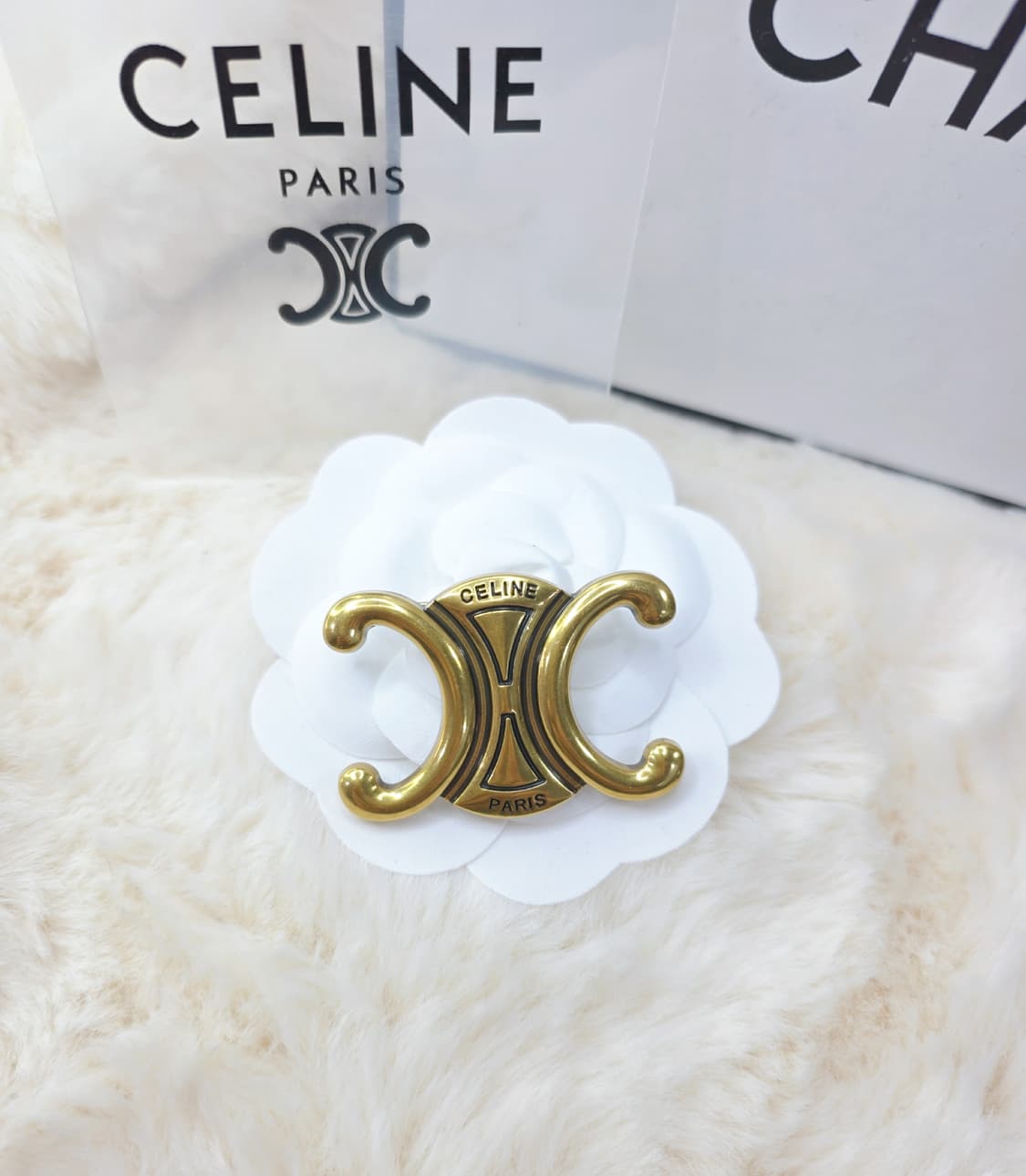 빈티지 엔틱 셀린느 브로치 상품이미지1