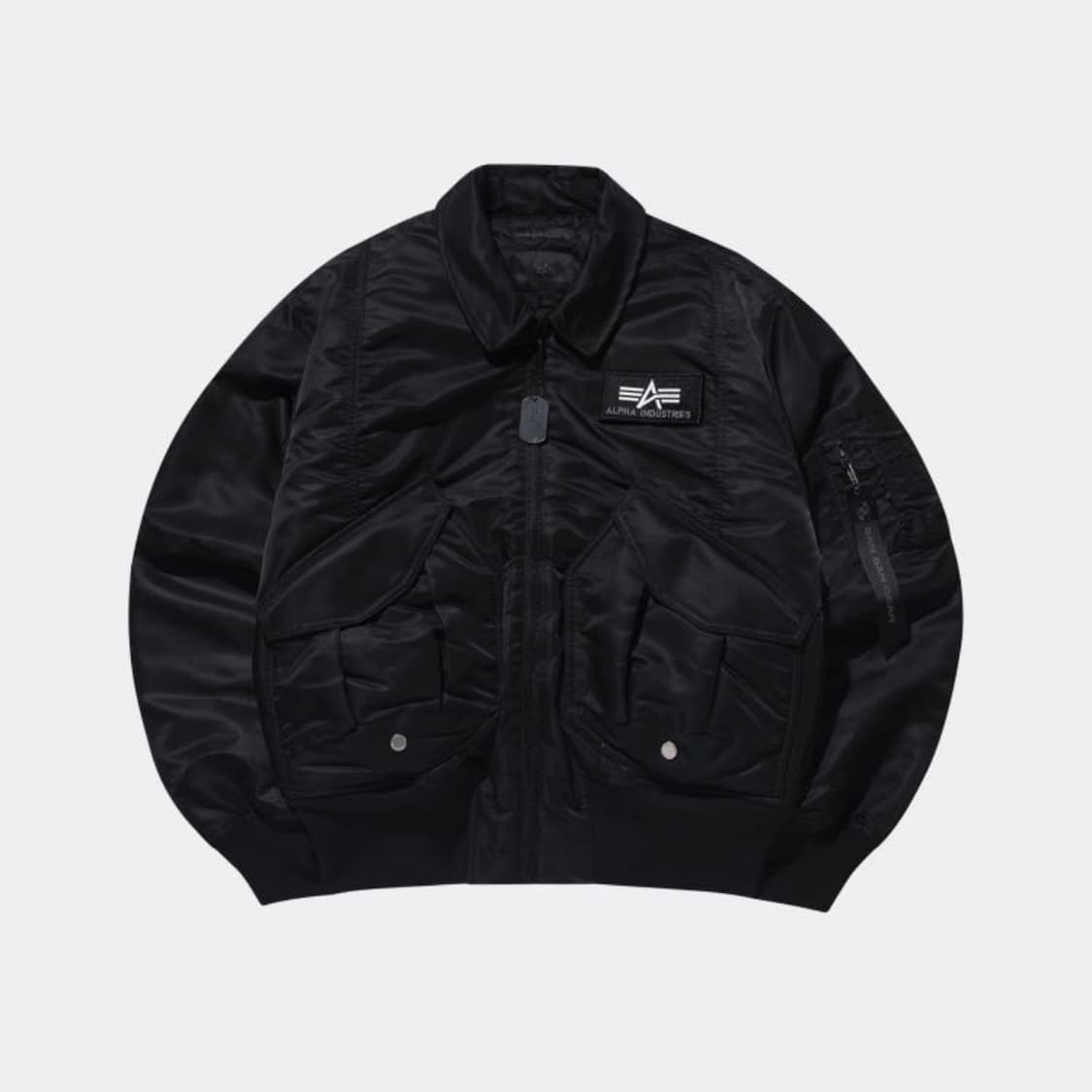 산산기어 x 알파인더스트리 MA-1 항공점퍼 상품이미지1