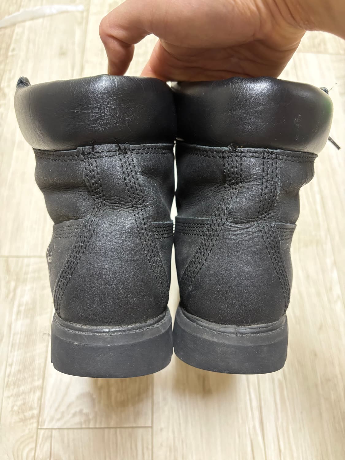 팀버랜드 6인치 워커 부츠 블랙 270 상품이미지5