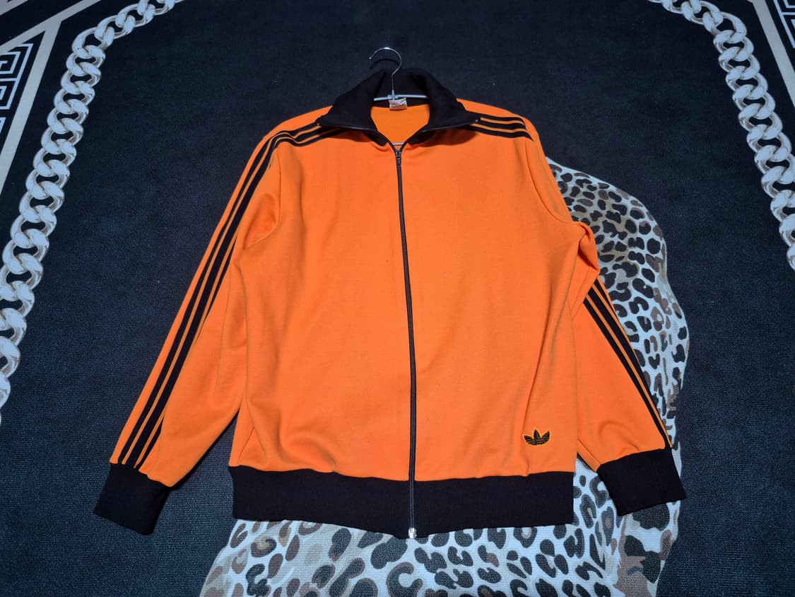 80's 아디다스 빈티지 서독제 고마츠 나나 져지 오렌지 상품이미지1