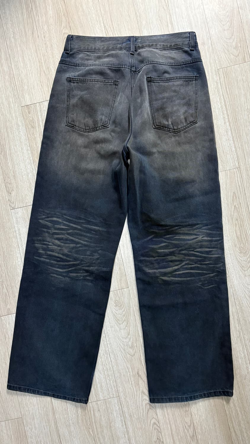 파브레가 더스트 스프레이 데님 팬츠 (더티 블랙) 상품이미지5