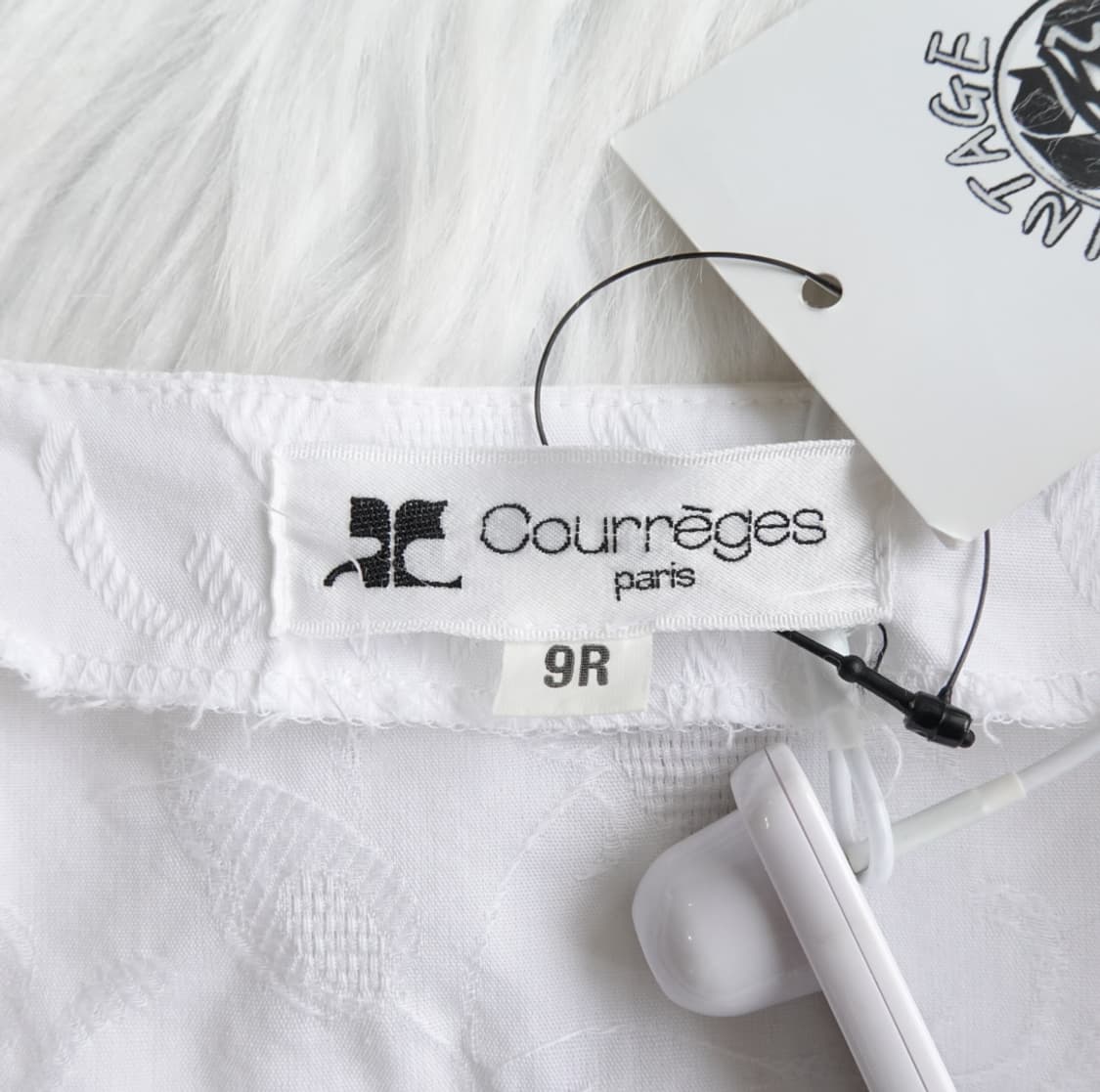 꾸레쥬(Courreges) 셔링 블라우스 셔츠 2028 상품이미지3