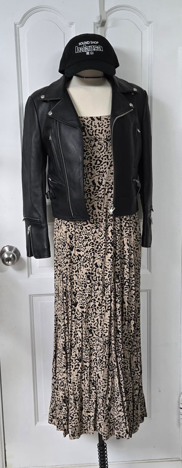 마뗑킴 램스킨 라이더 자켓 S 상품이미지1