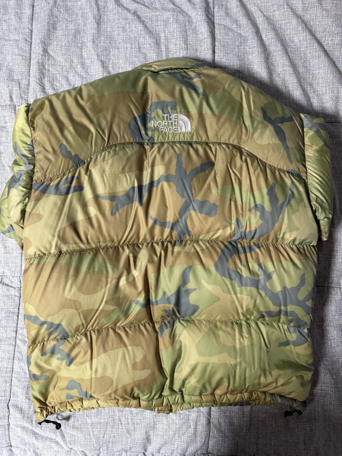 [L] 노스페이스 센터로고 눕시 카모 상품이미지1