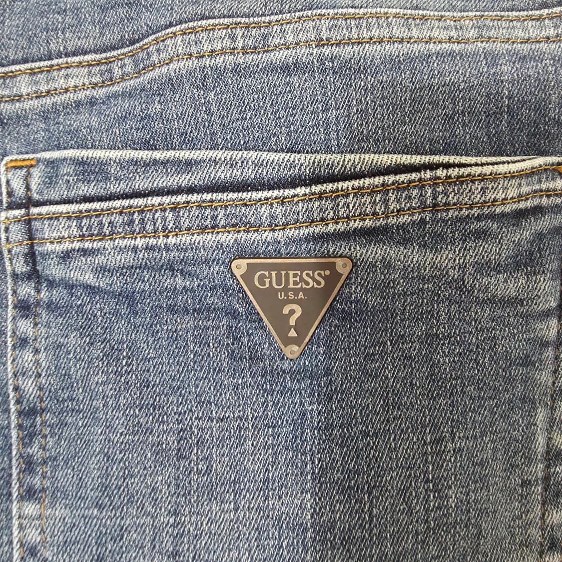 (31)게스 블랙라벨 D톤 스트레이트 데님 팬츠 상품이미지4