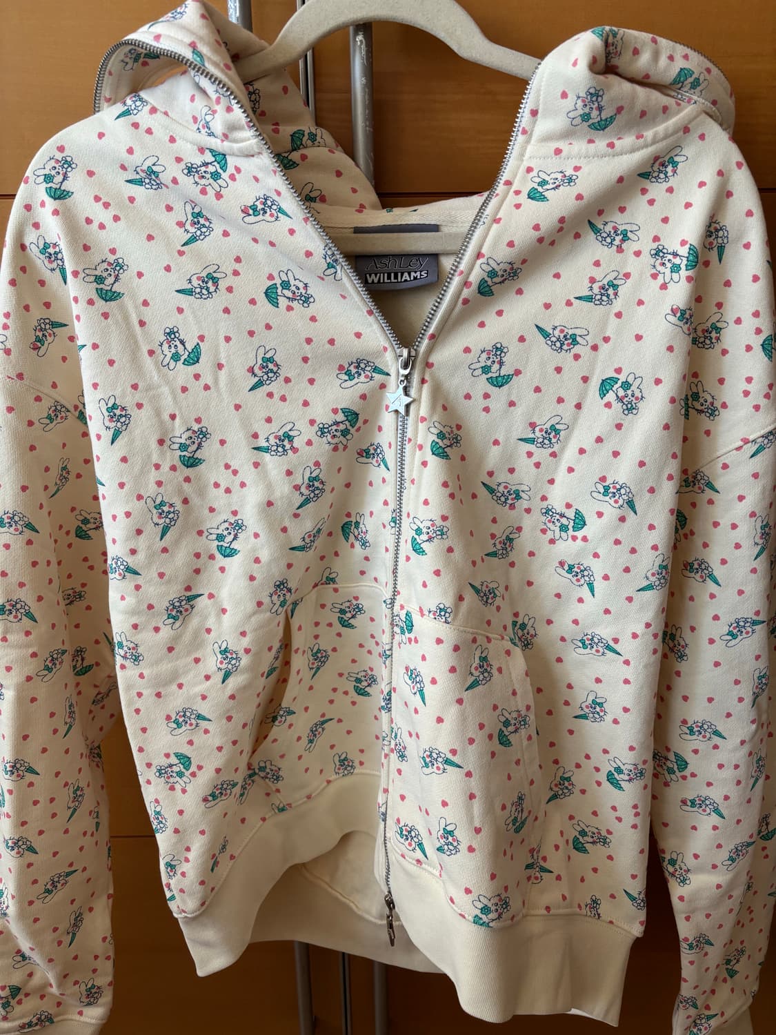 애슐리윌리엄스 토끼 후드집업 상품이미지2