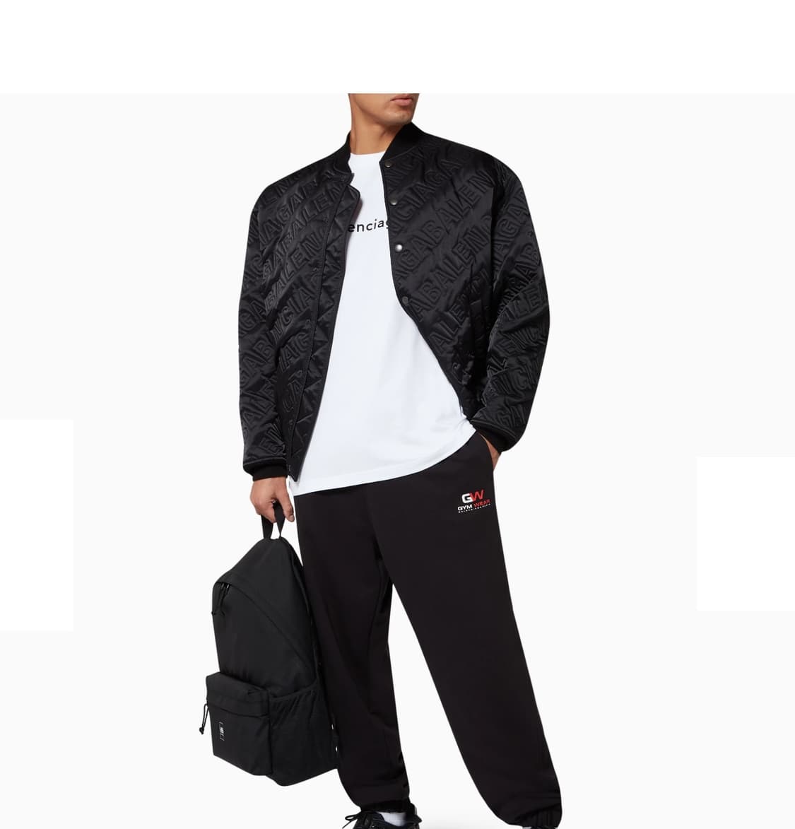 정품 발렌시아가 짐웨어 조거 팬츠 트레이닝바지 상품이미지2